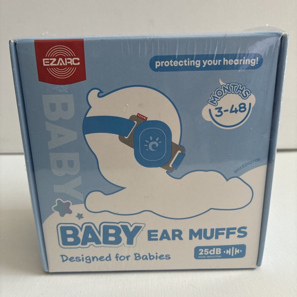 Ezarc Baby Ear Muffs Designed For Babies Age 3-48 Months Sealed New